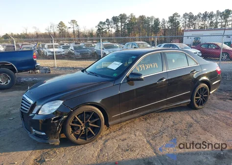 2013 Mercedes-Benz E 350 4Matic из США, поврежденный, VIN WDDHF8JB1DA715083
